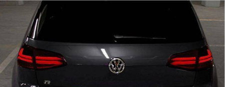 LED светлини Vw Golf VII 7 13- червена бяла LED лента