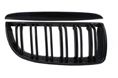 РЕШЕТКА (БЪБРЕК) BMW E90 E91 05-08 ЧЕРЕН ГЛАНЦ