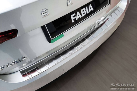 Капак на задната броня за Skoda Fabia 4 Hatchback (стомана)