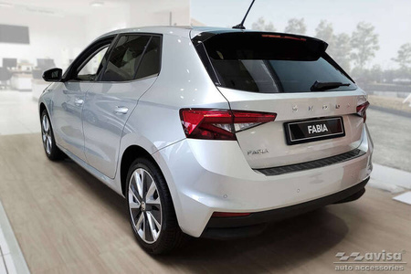 Капак на задната броня за Skoda Fabia 4 Hatchback (стомана)