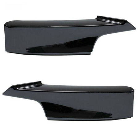 ПРЕДЕН ПАНЕЛ BMW F30 F31 11- ЛЪСКАВ ЧЕРЕН СПЛИТЕР