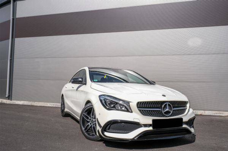 ПРЕДЕН СПОЙЛЕР СПЛИТЕР MERCEDES CLA W117 16-19
