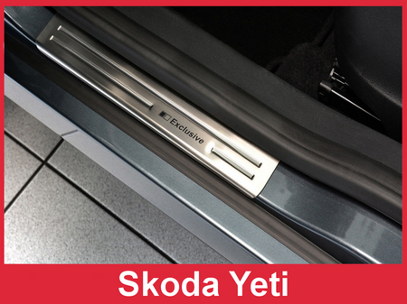 Капачки на праговете на Skoda Yeti (стоманени)