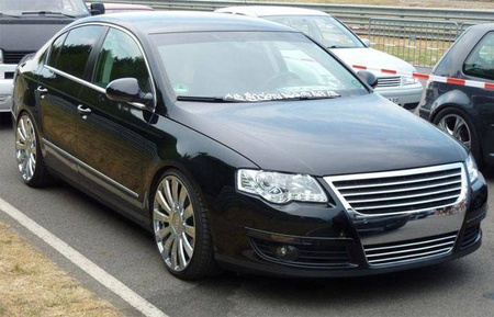 РЕШЕТКА VW PASSAT 3C B6 04/05-7/10 ХРОМ БЕЗ PDC