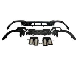 ДИФУЗЬОР BMW G20 G21 18-22 MTECH НАКРАЙНИЦИ ХРОМ