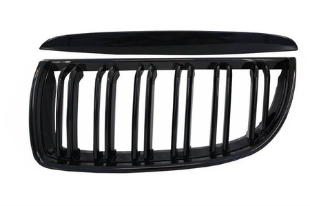 РЕШЕТКА (БЪБРЕК) BMW E90 E91 05-08 ЧЕРЕН ГЛАНЦ