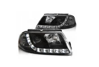 ФАРОВЕ VW PASSAT 3BG B5 LIFT 00-05 ЧЕРНИ LED