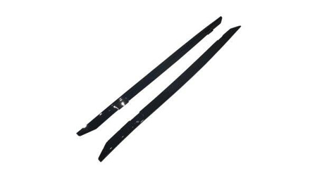 ЛАЙСНИ ЗА ПРАГОВЕ BMW 2 F22 F23 13- ЧЕРЕН ГЛАНЦ