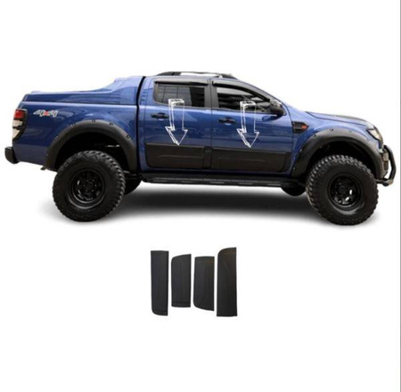 ЩИТОВЕ НА СТРАНИЧНИТЕ ВРАТИ FORD RANGER T6-T7-T8 2012-2022