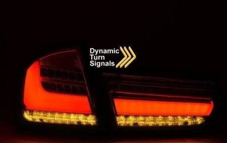 BMW F30 11-15 LED задни светлини RED LED BAR SEQ