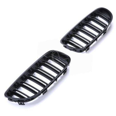 РЕШЕТКА (БЪБРЕК) BMW E90 08-11 DOUBLE BLACK MATT