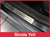 Капачки на праговете на Skoda Yeti (стоманени)