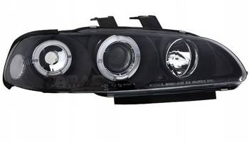 Honda Civic V BLACK RING фарове