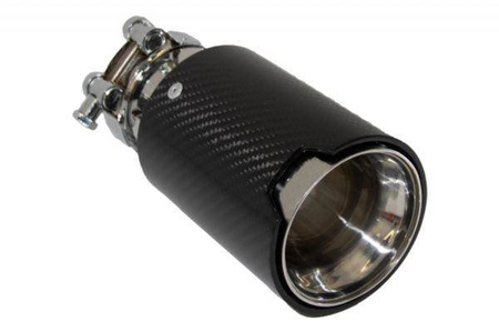 НАКРАЙНИК ОТ ВЪГЛЕРОДНИ ВЛАКНА, ГЛАНЦИРАН ФИ 9 CM/ 6,3 CM