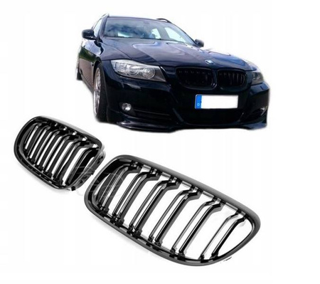 Предна бъбречна решетка Bmw E90 08-11 Black Gloss