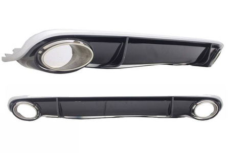 ДИФУЗЬОР НА БРОНЯТА AUDI A4 B8 07-12 LOOK RS4