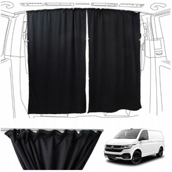 Затъмняващи завеси за предна кабина за VW TRANSPORTER VI T6.1 2019-2023