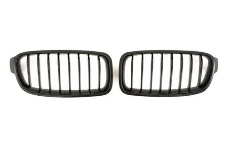 РЕШЕТКА BMW F30 F31 11-18 ЕДИНИЧНА ЛАЙСТНА ЧЕРНА ГЛАНЦ