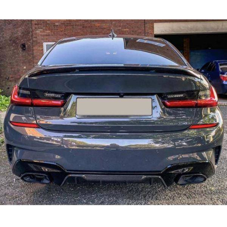 ДИФУЗОР BMW G20 G28 340I M-TECH MP CARBON LOOK