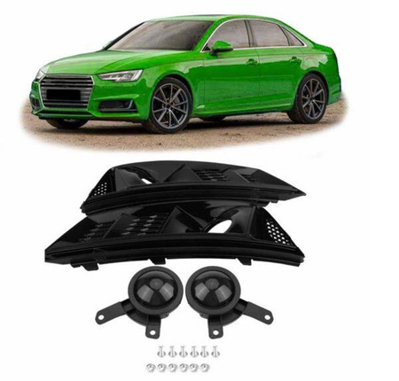 ХАЛОГЕННИ РАМКИ AUDI A4 B9 8W 15-19 СТАНДАРТНИ