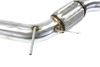 Даунпийп BMW E81 E82 E87 E88 N47 116D 318D 330D 520D DECAT