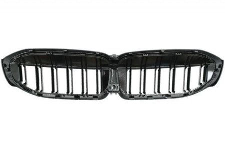 РЕШЕТКА (БЪБРЕК) BMW G20 G21 19- ЧЕРНА ГЛАНЦОВА