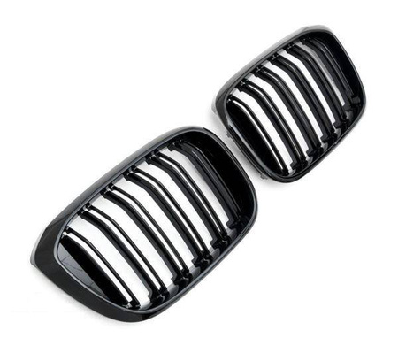 РЕШЕТКА (БЪБРЕК) BMW X3 X4 G01 G02 LOOK M GLOSSY BLAC