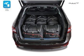 SKODA SUPERB STATION WAGON 2015+ ЧАНТИ ЗА БАГАЖНИКА 5 БР