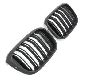 РЕШЕТКА (БЪБРЕК) BMW X3 X4 G01 G02 LOOK M MATT BLACK