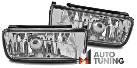 ХАЛОГЕНИ BMW E36 91-98 ХРОМ ПРОЗРАЧНИ