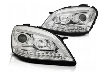 Mercedes W164 Ml M-Class 05-07 Chrome Led Seq