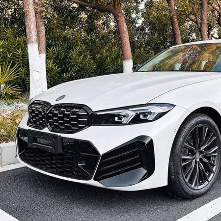 ПРЕДЕН СПЛИТЕР ЗА ВСМУКАТЕЛНИ КЛАПАНИ BMW G20 G21 LCI GLOSS BL