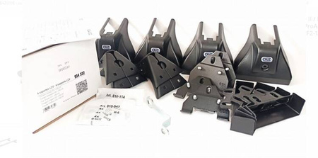 Базов багажник Citroen Jumpy II / Fiat Scudo II / Peugeot II H1 ( 07-16 ) / Toyota ProAce I L1H1 и L2H1 ( 13-16 )CRUZ ALUCARGO-DARK AF2-138