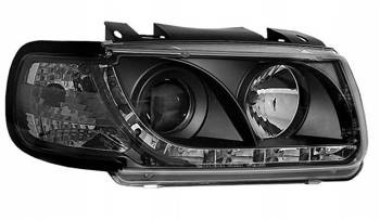 VW Polo 6N BLACK DAYLIGHT фарове