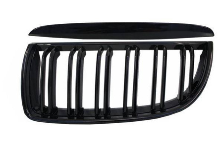 РЕШЕТКА (БЪБРЕК) BMW E90 E91 05-08 ЧЕРЕН ГЛАНЦ