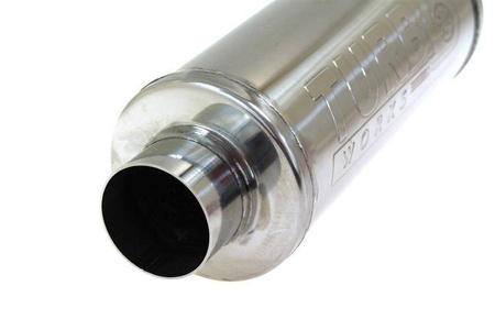 Централен ауспух 63,5 мм TurboWorks RS 409SS 450 мм