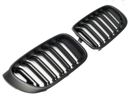 БЪБРЕЧНА РЕШЕТКА BMW X3 X4 F25 F26 ЧЕРЕН МАТ