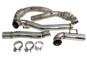 Даунпийп Mercedes Benz AMG GT GTS S/C/R 2012+ Топлинен щит