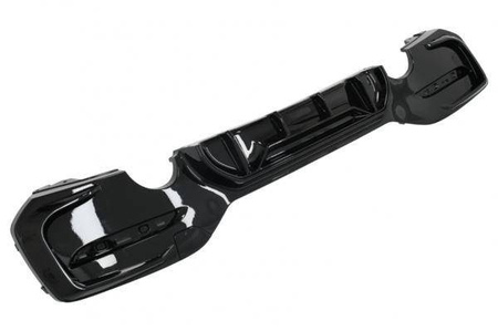 ДИФУЗЬОР BMW F20 F21 15-19 TWIN SINGLE PIANO BLACK