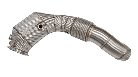 Низходящ тръбопровод BMW M850I/XI G14 G15 G16/M550i G30 / M650i / M750i G11 G12 с OPF N63 + топлинен щит