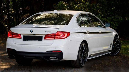 ДИФУЗЬОР BMW G30/G31 SEDAN/TOURING 17- ПИАНО ЧЕРНО