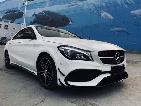 ПРЕДЕН СПОЙЛЕР СПЛИТЕР MERCEDES CLA W117 16-19