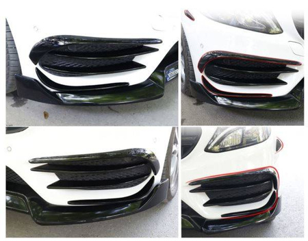 ПРЕДЕН АЕРОДИНАМИЧЕН СПОЙЛЕР MERCEDES W205 AMG LINE