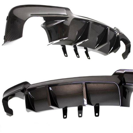 ДИФУЗОР BMW F10 F11 10-17 LOOK M5 CARBON GOLD