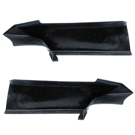 ПРЕДЕН ПАНЕЛ BMW F30 F31 11- ЛЪСКАВ ЧЕРЕН СПЛИТЕР