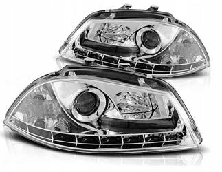 Seat Ibiza 6l 02-08 хромирани фарове за дневна светлина