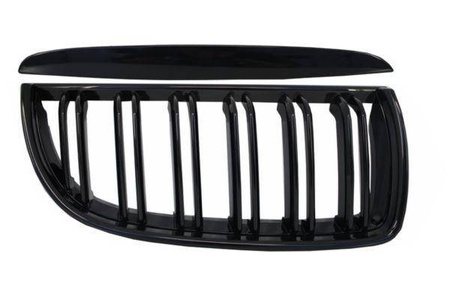 РЕШЕТКА (БЪБРЕК) BMW E90 E91 05-08 ЧЕРЕН ГЛАНЦ