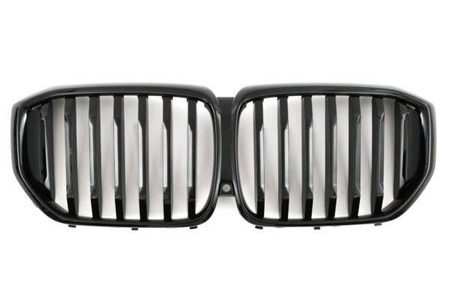 БЪБРЕКОВИДНА РЕШЕТКА BMW X5 G05 LCI 2023+ ЧЕРНА ГЛАНЦОВА