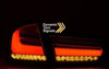 BMW F30 11-15 LED задни светлини RED LED BAR SEQ