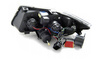 Bmw E90 E91 05-08 3d доведе черни пръстени светлини